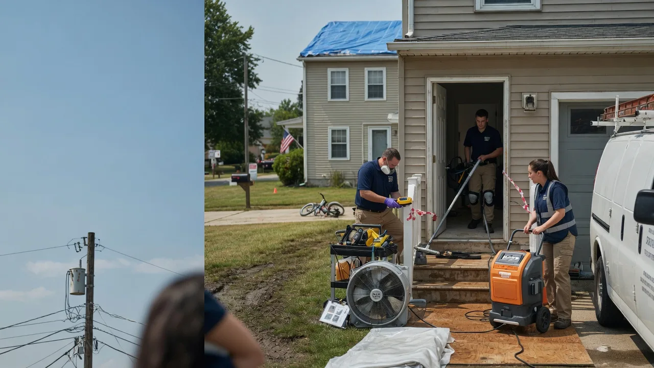 Water Damage Repair in Mckean, PA near me